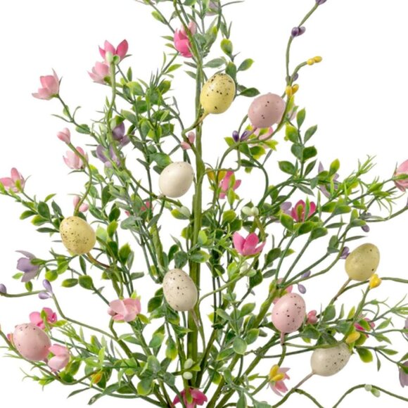 20" Easter Eggs, Pips & Filler Flowers Spray - Picture 1 of 4